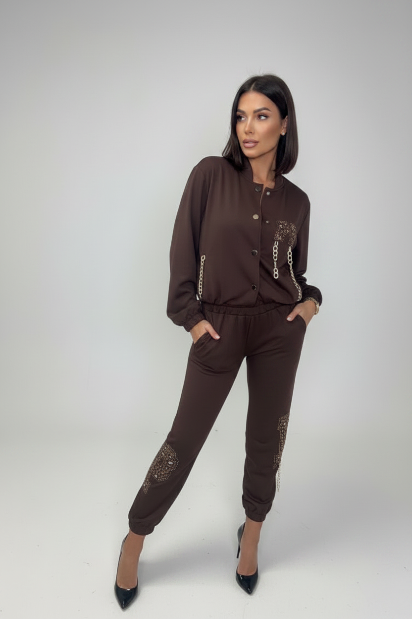Set Trening Exclusivist, Paparazzi Fashion, Maro. Cod:3401