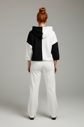 White and Black Paparazzi Fashion Tracksuit - Universal Size (M-XL) C:0140