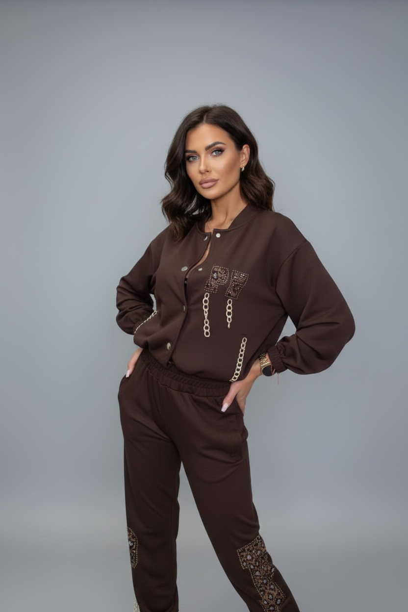 Set Trening Exclusivist, Paparazzi Fashion, Maro. Cod:3401
